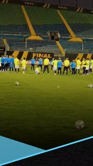 المران الأخير لصنداونز قبل مواجهة بيراميدز